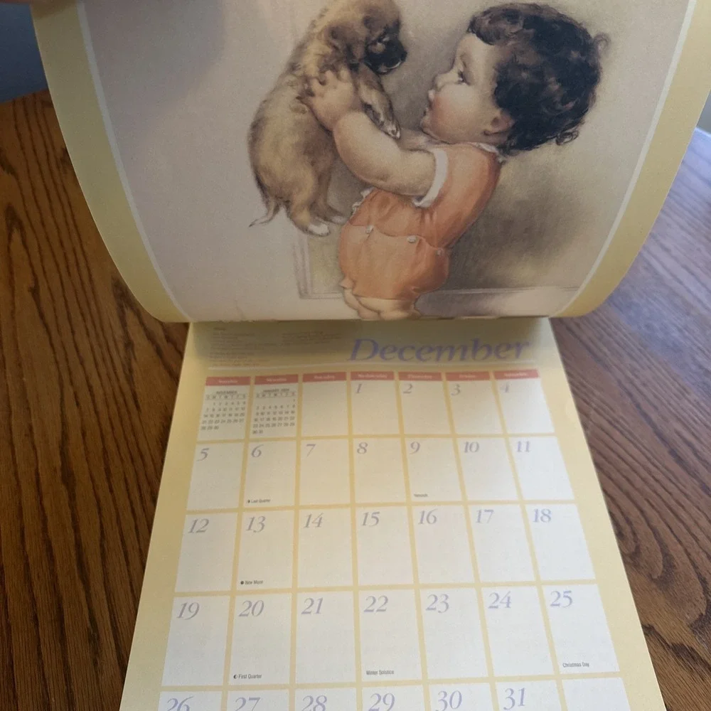 Bessie Pease Gutmann Calendar Lot 1992 1993 Vintage Art Multi Good Illustrations